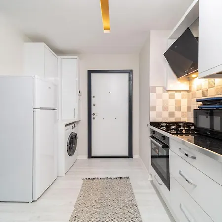 Modern And Central Flat Near Beach In Muratpasa *